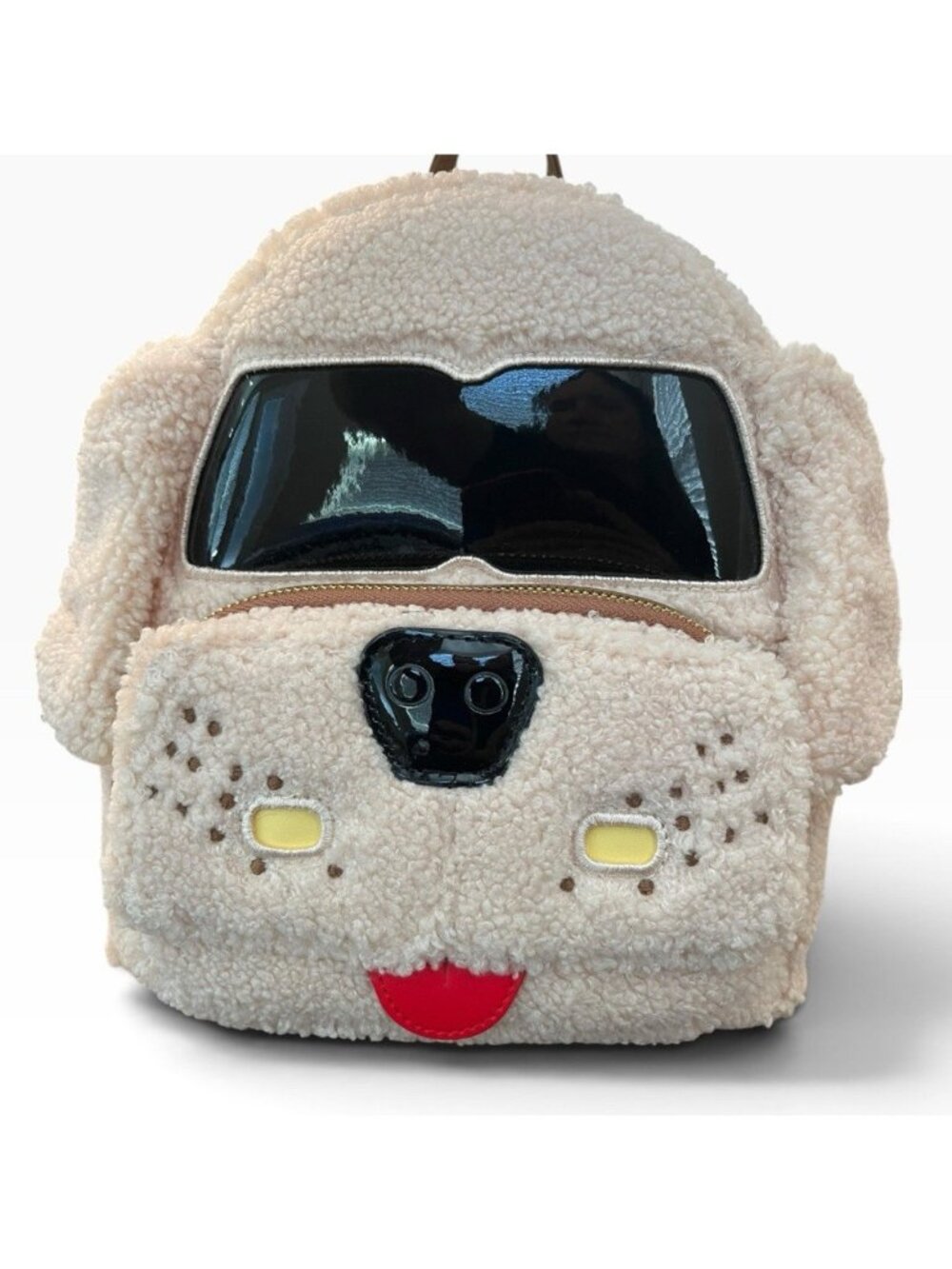 Loungefly Dumb & Dumber Mutts Cutts Van Plush Glow-in-the-Dark Mini Backpack NWT